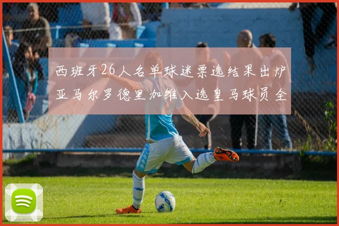 西班牙26人名单球迷票选结果出炉亚马尔罗德里加维入选皇马球员全无